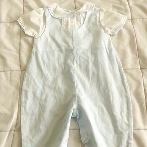 Vintage baby blue one piece